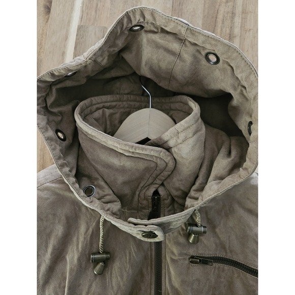 Skea Paris/Vail Women's Vintage Parka Ski Snow Jacket Size 4 Brown Faux Suede - Picture 8 of 16